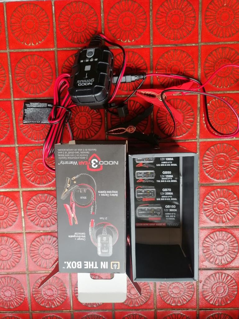 Chargeur batterie de voiture, Enlèvement