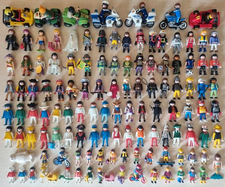 Lot van 120 Playmobil Figuren Enz … Geobra Popjes Mannetjes, Enfants & Bébés, Jouets | Playmobil, Enlèvement ou Envoi