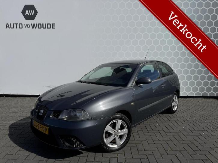 Seat Ibiza 1.6-16V Sportstyle FR bumper Airco Nieuwe APK, Auto's, Seat, Bedrijf, Ibiza, Airbags, Airconditioning, Alarm, Boordcomputer