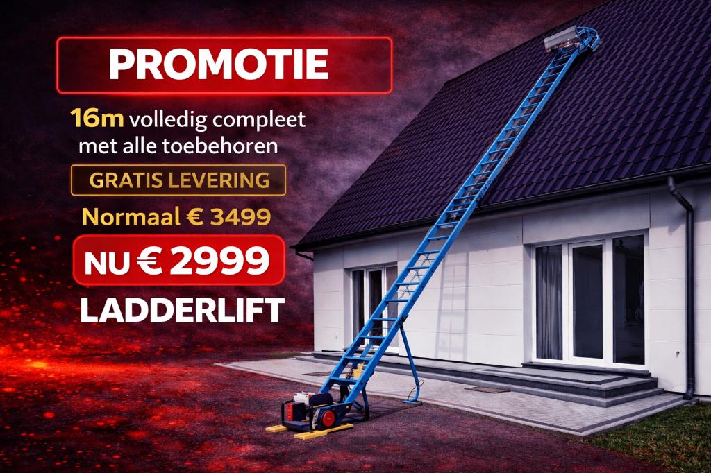 De meest complete en best geprijsde ladderlift op de markt, Bricolage & Construction, Monte-charges, Neuf, Ascenseur de chantier