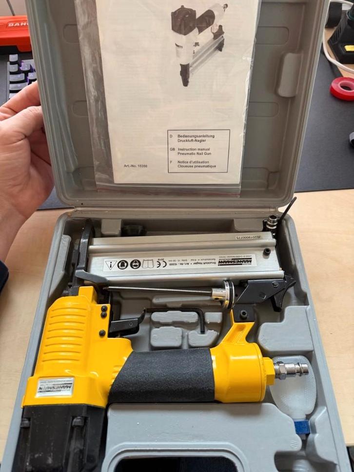 Nagelpistool, Bricolage & Construction, Outillage | Outillage à main, Comme neuf, Enlèvement ou Envoi