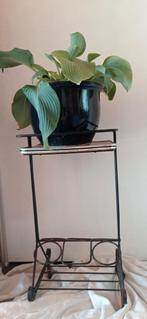 Vintage smeedijzeren bartafel, Ophalen