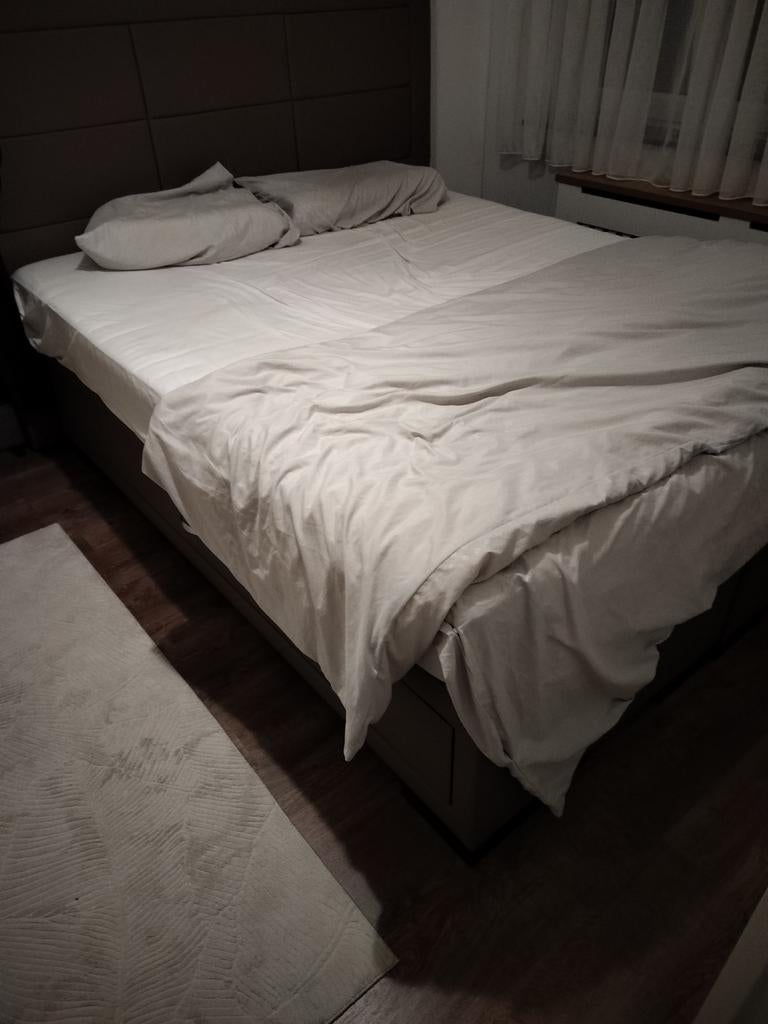 Boxspring met opbergruimte 1m60, Ophalen