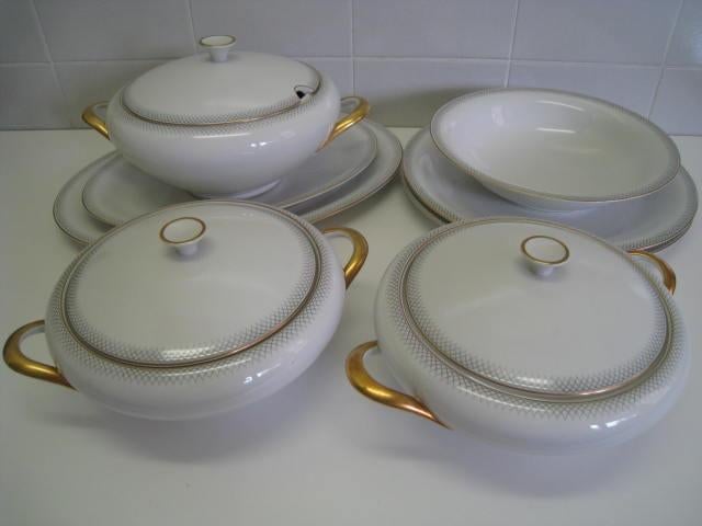 Porselein servies 96 stuk Bavaria Tirschenreuth 2904 Germany, Ophalen