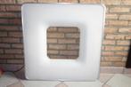 VIERKANTE WAND OF PLAFONDLAMAMP 75 CM X 75 CM IN GOEDE STAAT, Enlèvement ou Envoi, Comme neuf