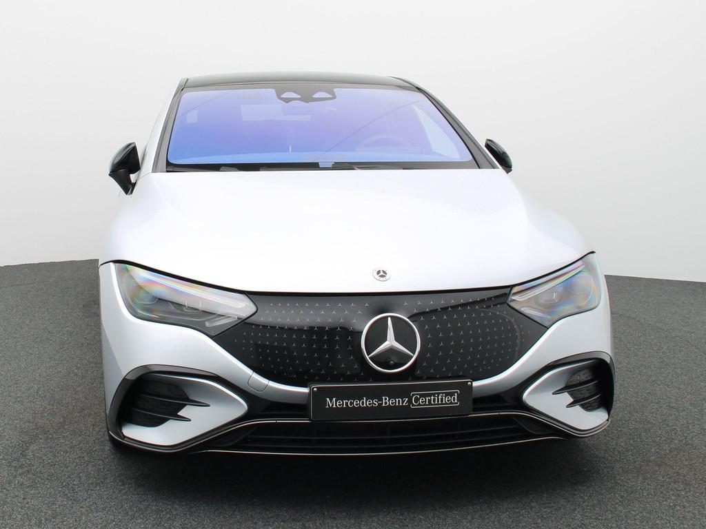 Mercedes-Benz EQE 300 Star Edition + AIRMATIC + LEDER + PANO, Autos, Mercedes-Benz, Cuir, Argent ou Gris, Achat, Entretenue par le concessionnaire