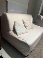 Canapé-lit IKEA, Moderne et jeune, Beige, Enlèvement, Deux personnes