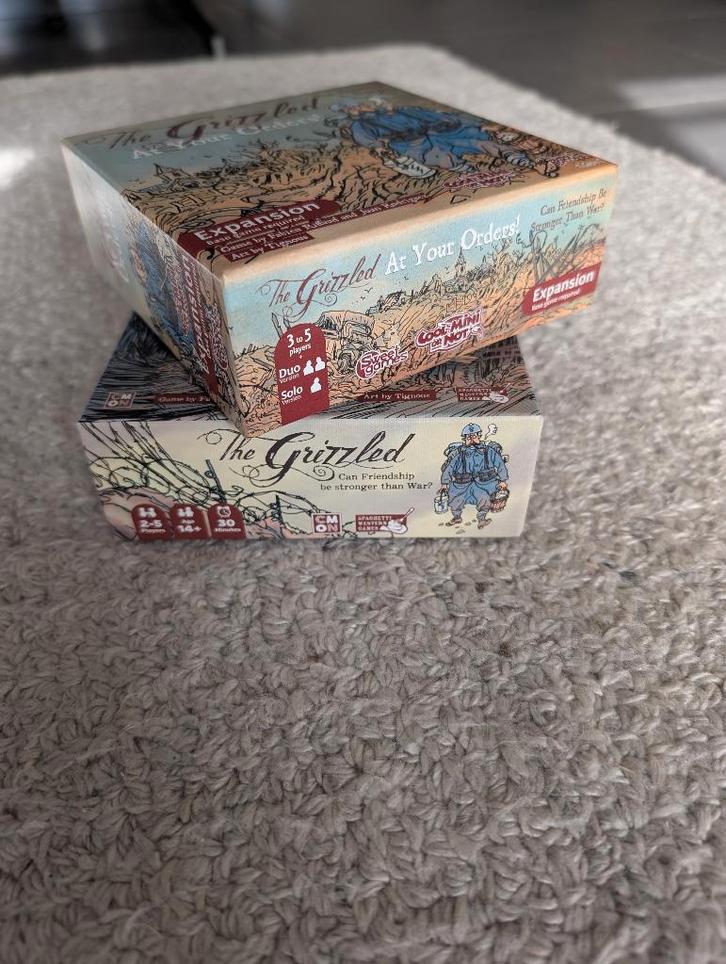 The grizzled + At your orders uitbreiding, Hobby en Vrije tijd, Gezelschapsspellen | Bordspellen, Nieuw, Ophalen