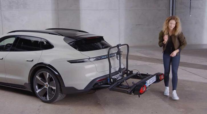 Porte velo porsche taycan - neuf, Auto diversen, Fietsendragers, Zo goed als nieuw, 2 fietsen, Ophalen