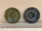 2 borden keramiek, aardewerk DE HAAN Noseda Kuurne, Ophalen of Verzenden