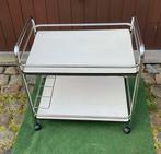 Desserte Formica vintage, Enlèvement, Utilisé, Métal