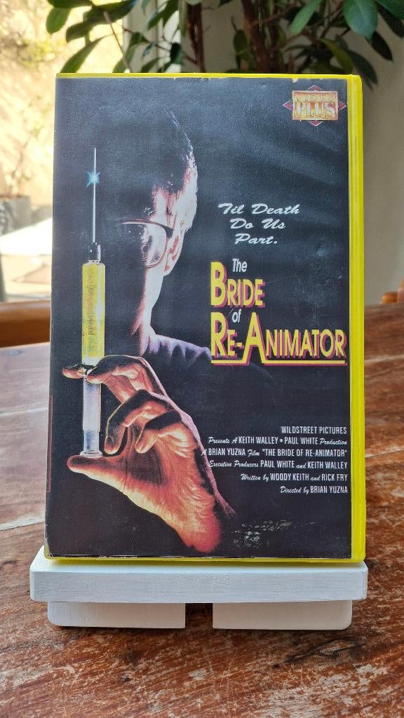 Bride of Re-Animator NL Ex-rental VHS, Vanaf 16 jaar, Ophalen of Verzenden, Gebruikt, Horror