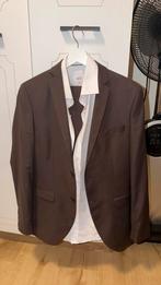 Heren kostuum bruin, Kleding | Heren, Ophalen of Verzenden, Zo goed als nieuw, Bruin