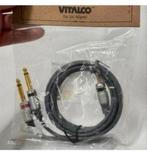 VITALCO 3.5mm 6.35mm x2 Cable 1.5m Splitter Mini Jack kabel, Ophalen of Verzenden, Nieuw