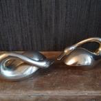 Prachtige vintage koperen zwanen koppel. Regency style, Antiek en Kunst, Ophalen of Verzenden, Koper