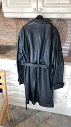 Lange lederen jas, kalfsleder, Kleding | Heren, Ophalen, Zo goed als nieuw