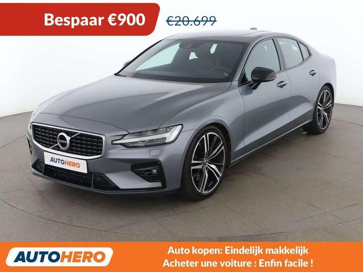 Volvo S60 2.0 T5 R-Design (année de construction 2019), Autos, Volvo, Achat, S60, ABS, Caméra de recul, Régulateur de distance