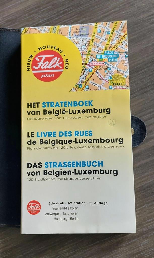 Falk. Het stratenboek van België- Luxemburg, Boeken, Ophalen of Verzenden, België