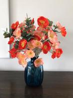 Vaas met zijden bloemen., Enlèvement, Comme neuf