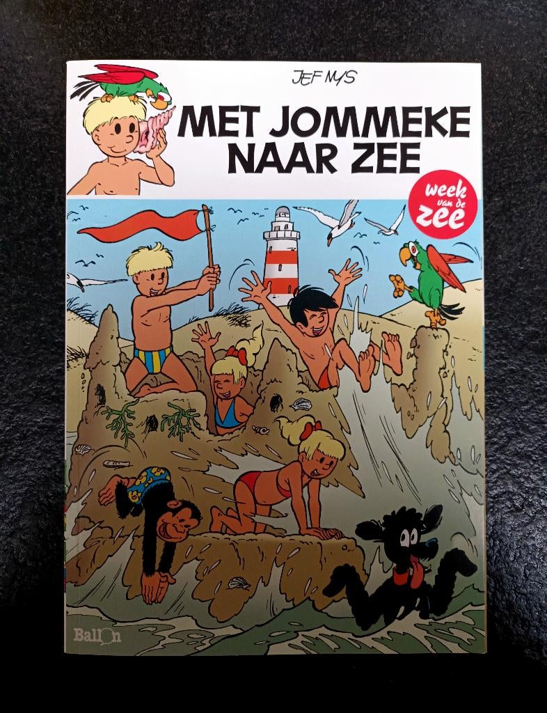 Met Jommeke naar zee, Livres, BD, Neuf, Envoi