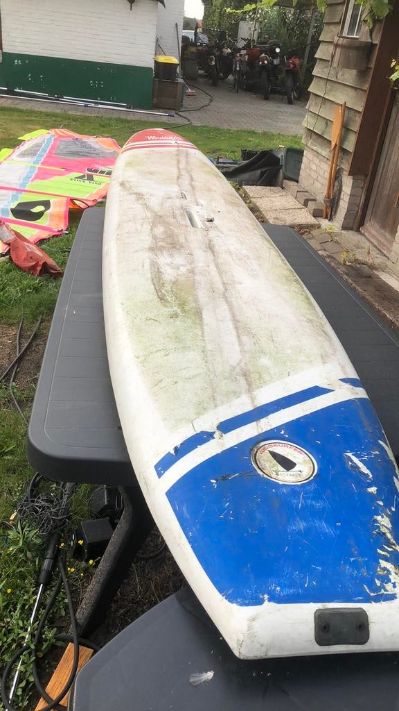 Surfmateriaal, Watersport en Boten, Windsurfen, Ophalen, 300 cm of meer, Met vin(nen), Complete set