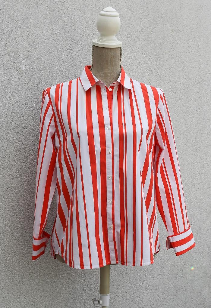 Caroll T40 hemd met voering, Kleding | Dames, Blouses en Tunieken, Maat 38/40 (M), Ophalen of Verzenden, Zo goed als nieuw, CAROLL