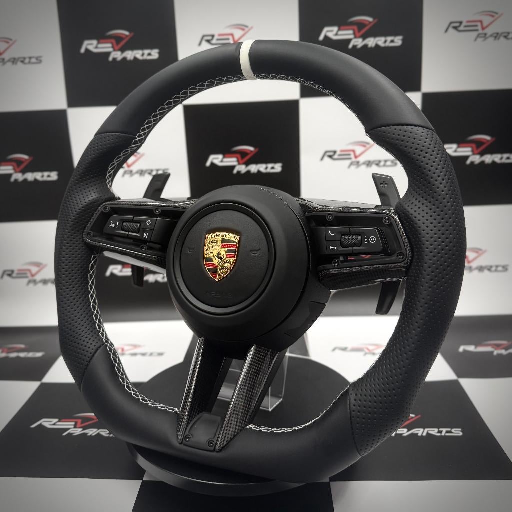 Volant sportif Porsche, amélioration complète du carbone, Autos : Pièces & Accessoires, Commande, Porsche, Neuf, Enlèvement ou Envoi