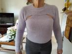 Pull ajouré un peu mohair. T38., Neuf, Taille 38/40 (M), Autres couleurs, Clokhouse.