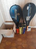 Tennis raketten en kokers tennisballen en grip band, Enlèvement, Comme neuf, Raquette