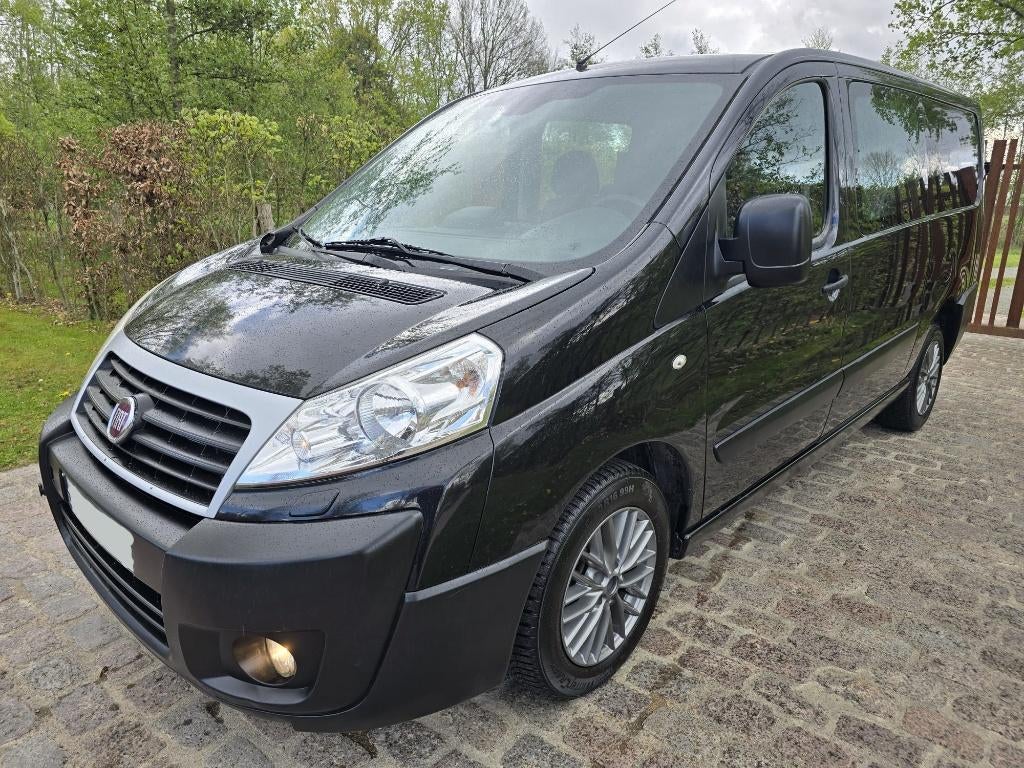 Fiat Scudo 2.0 JTD Multijet lichte vr. / 117.529 km / 6 ztpl, Euro 5, Stof, Zwart, 4 cilinders