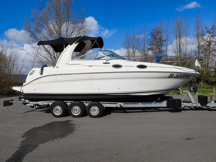 Searay Sundancer 275, Watersport en Boten, Speedboten, Gebruikt, 6 meter of meer, Diesel, 200 pk of meer, Polyester, Binnenboordmotor