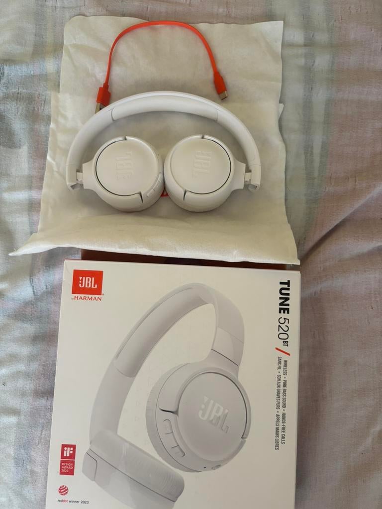 Casque JBL 520bt, TV, Hi-fi & Vidéo, Casques audio, Enlèvement ou Envoi, Neuf, Autres marques, Bluetooth