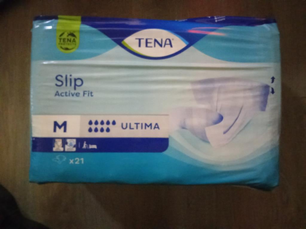 Tena slip active ultima maat m, Ophalen