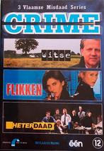 dvd CRIME  3 VLAAMSE MISDAADSERIES, Cd's en Dvd's, Ophalen of Verzenden, Zo goed als nieuw