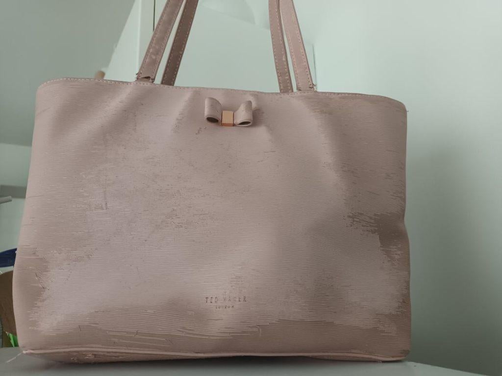 Ted baker handtas - koopje, Handtassen en Accessoires, Ophalen of Verzenden, Gebruikt, Roze, Handtas