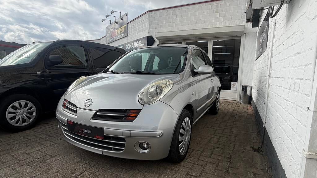 Nissan Milcra Automatique 144.000km 12 mois de Garantie, Autos, Argent ou Gris, Achat, Entreprise, Micra