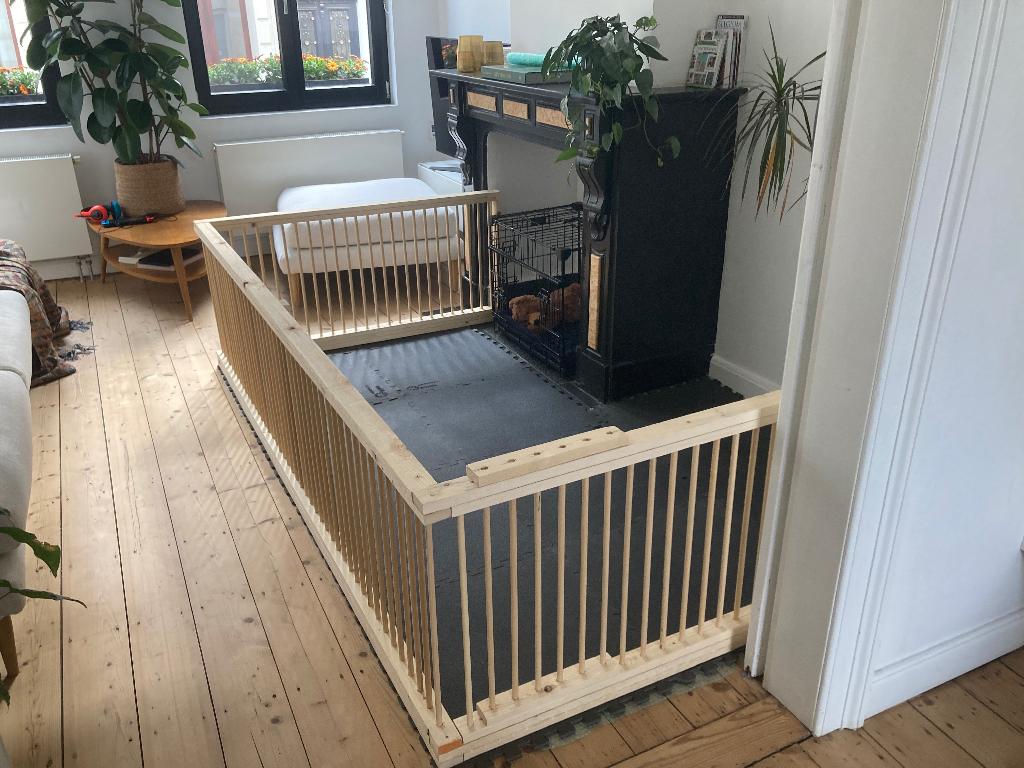 Puppy ren / park, Ophalen, Hondenkennel, 110 cm of meer, Minder dan 65 cm