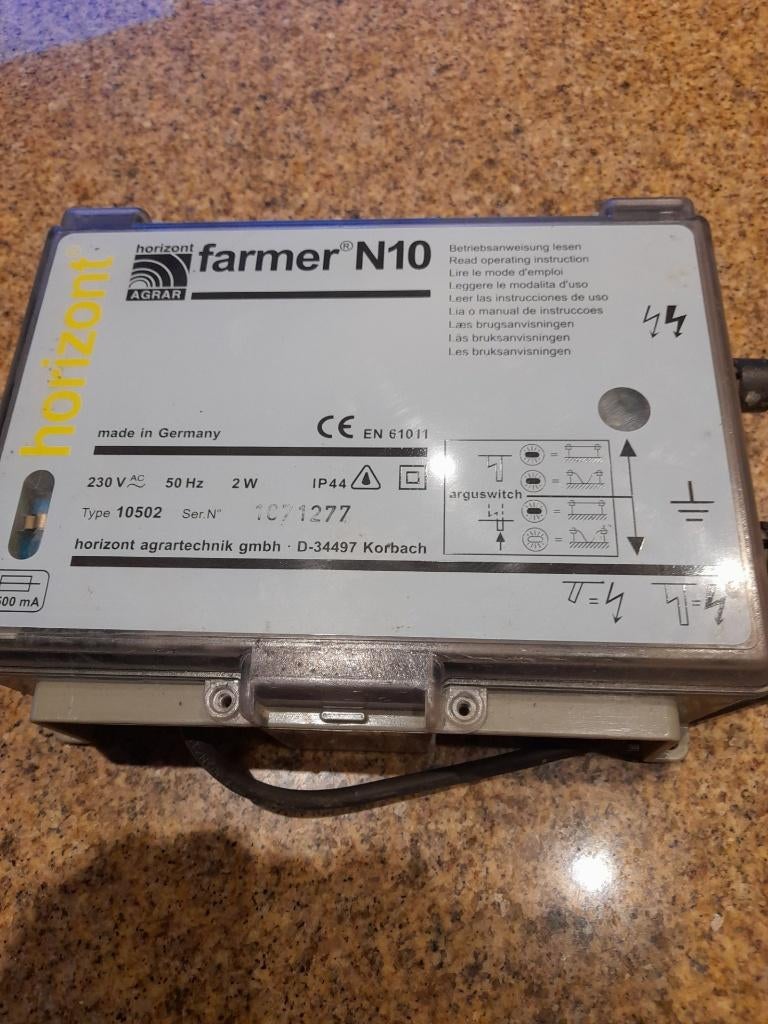 schrikdraadapparaat, Ophalen, Zo goed als nieuw