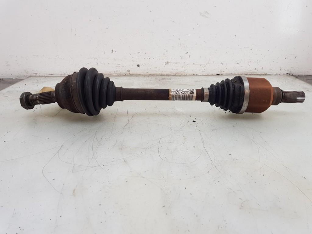 AANDRIJFAS LINKS VOOR 2008 (CU) (|9807280280|1610843280|), Auto-onderdelen, Remmen en Aandrijving, Peugeot, Gebruikt