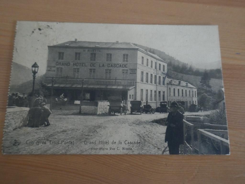 Stavelot Coo Grand Hôtel de la Cascade, Collections, Cartes postales | Belgique, Enlèvement ou Envoi, Affranchie, Liège