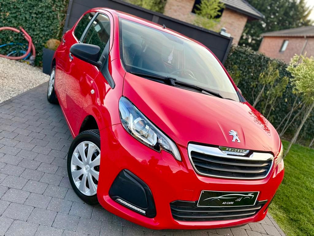 Peugeot 108 1.0i * 48.000 KM * 5 PORTES * CAR PASS  !!!, Auto's, Peugeot, Euro 5, Zwart, Bedrijf, 5 deurs