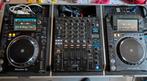 Pioneer set 2x cdj2000 nxs2 en 1x dịm900 nxs2 + flightcase, Ophalen, Dj-set, Pioneer