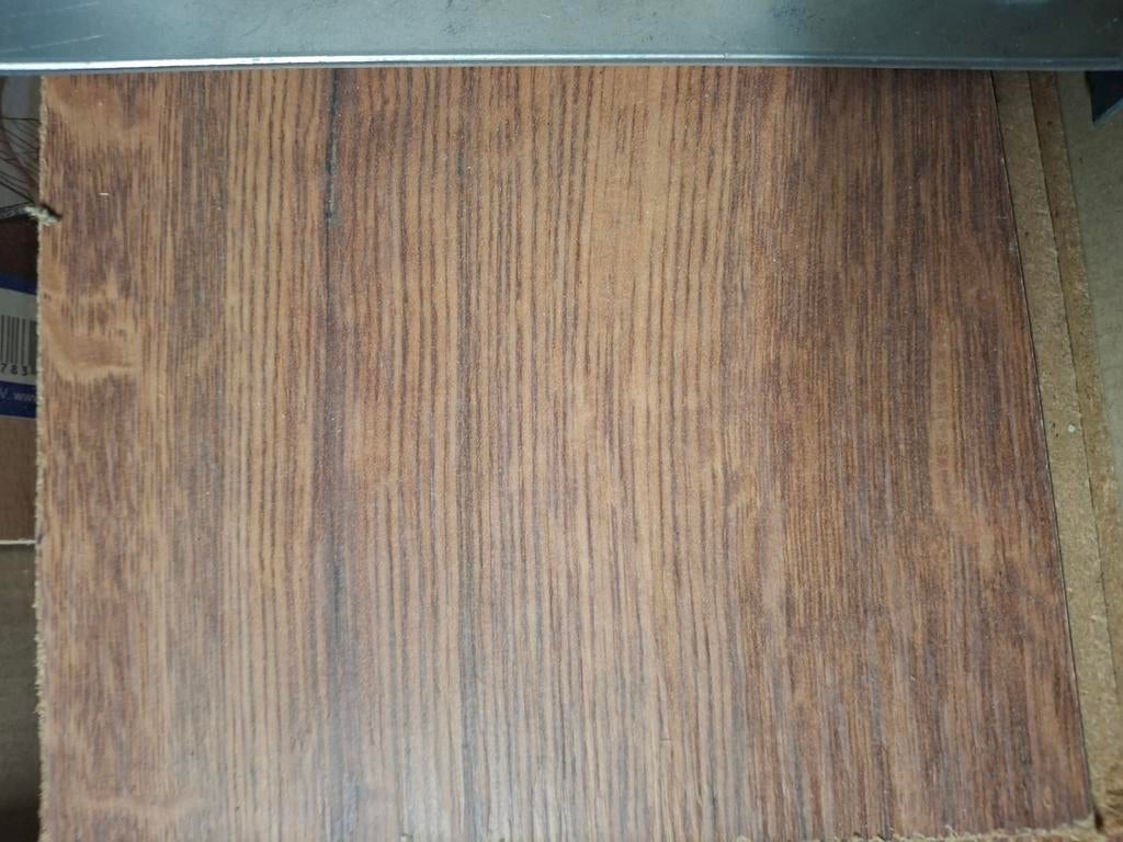 Laminaat bruin houtlook, Maison & Meubles, Ameublement | Revêtements de sol, Neuf, Aggloméré, 10 à 25 m², Brun