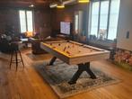 Table de billard convertible en table, Sports & Fitness, Enlèvement, Comme neuf, Table de billard