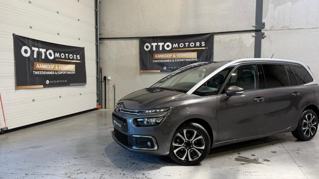 Citroen C4 | 1.5 BlueHDI|Spacetourer |7 Plaatsen|Full Option, Testrit aan huis, Monovolume, 4 cilinders, 7 zetels
