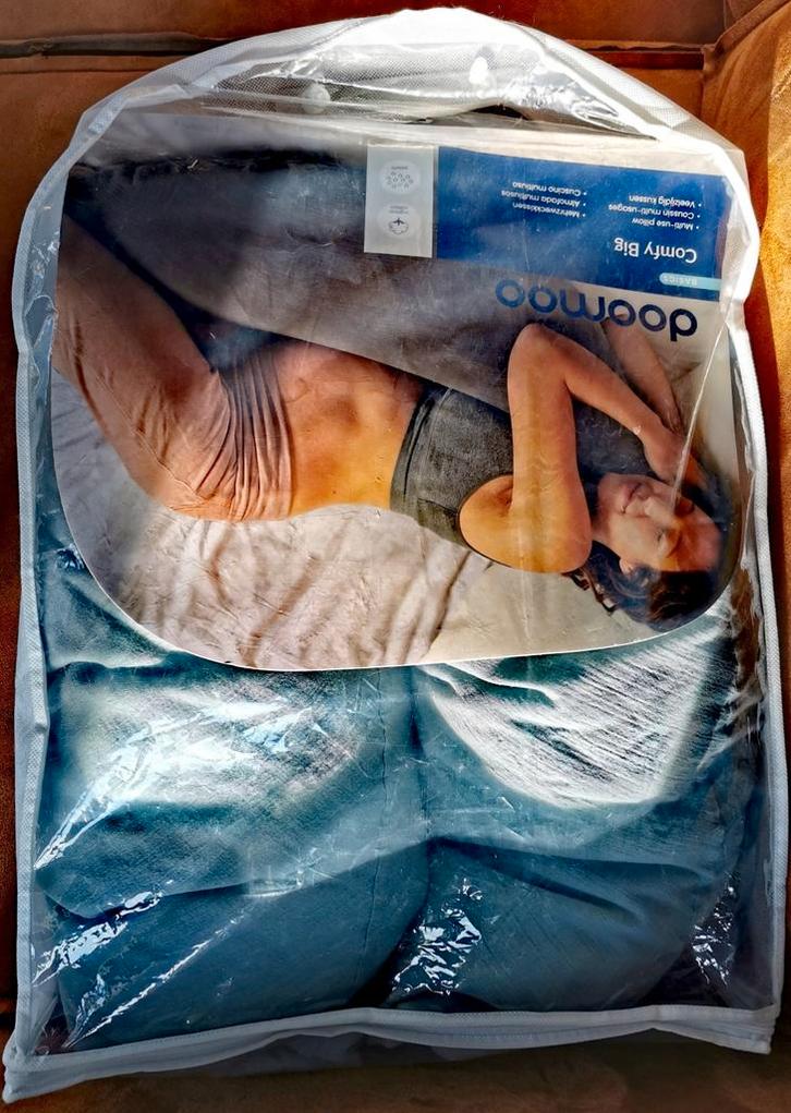 Zwangerschapskussen (Doomoo Comfy big tetra blue), Auto diversen, Autohoezen, Ophalen