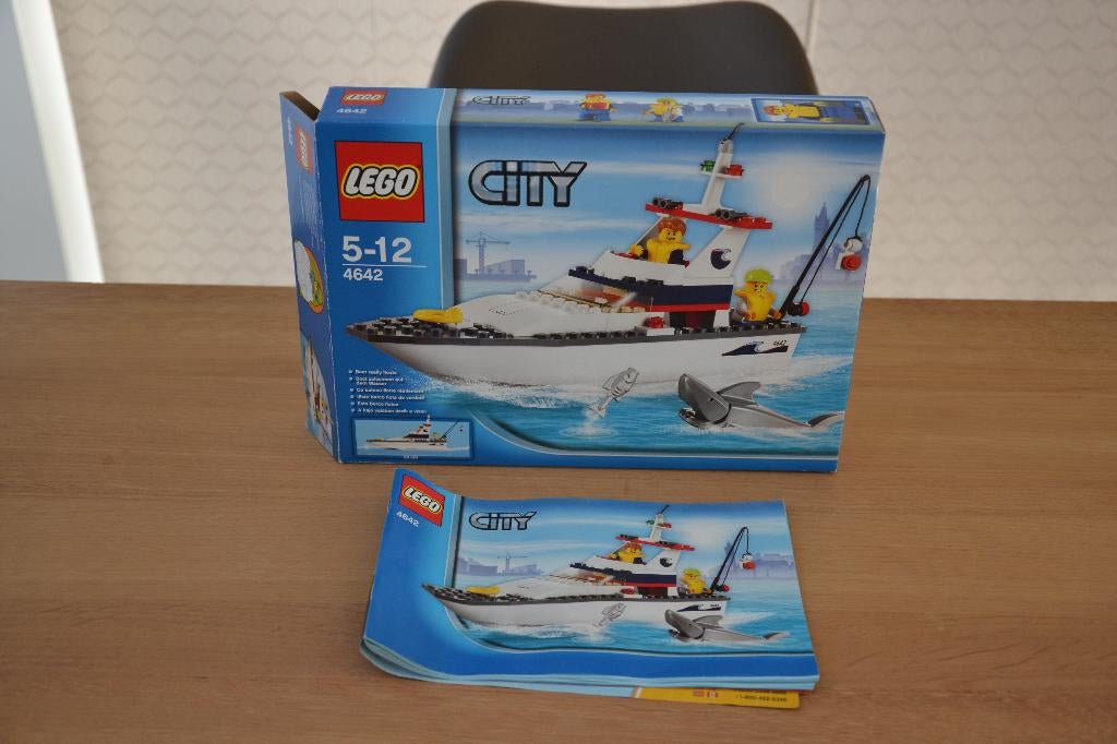Lego City Vissersboot 4642, Compleet, City, Lego, Ophalen of Verzenden