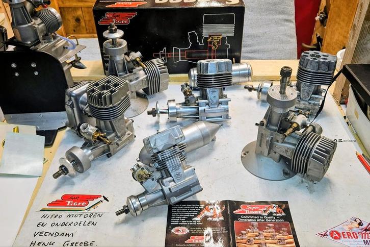 Supertigre S2000 en S3000., Hobby en Vrije tijd, Modelbouw | Radiografisch | Vliegtuigen, Gebruikt, Nitro, RTF (Ready to Fly)