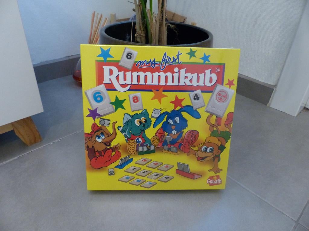 My First Rummikub spel - kids, Ophalen of Verzenden, Zo goed als nieuw