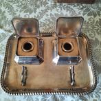 Zilver - verzilverd ? Weet iemand die waarde ? Weegt 1490 gr, Ophalen of Verzenden, Zilver